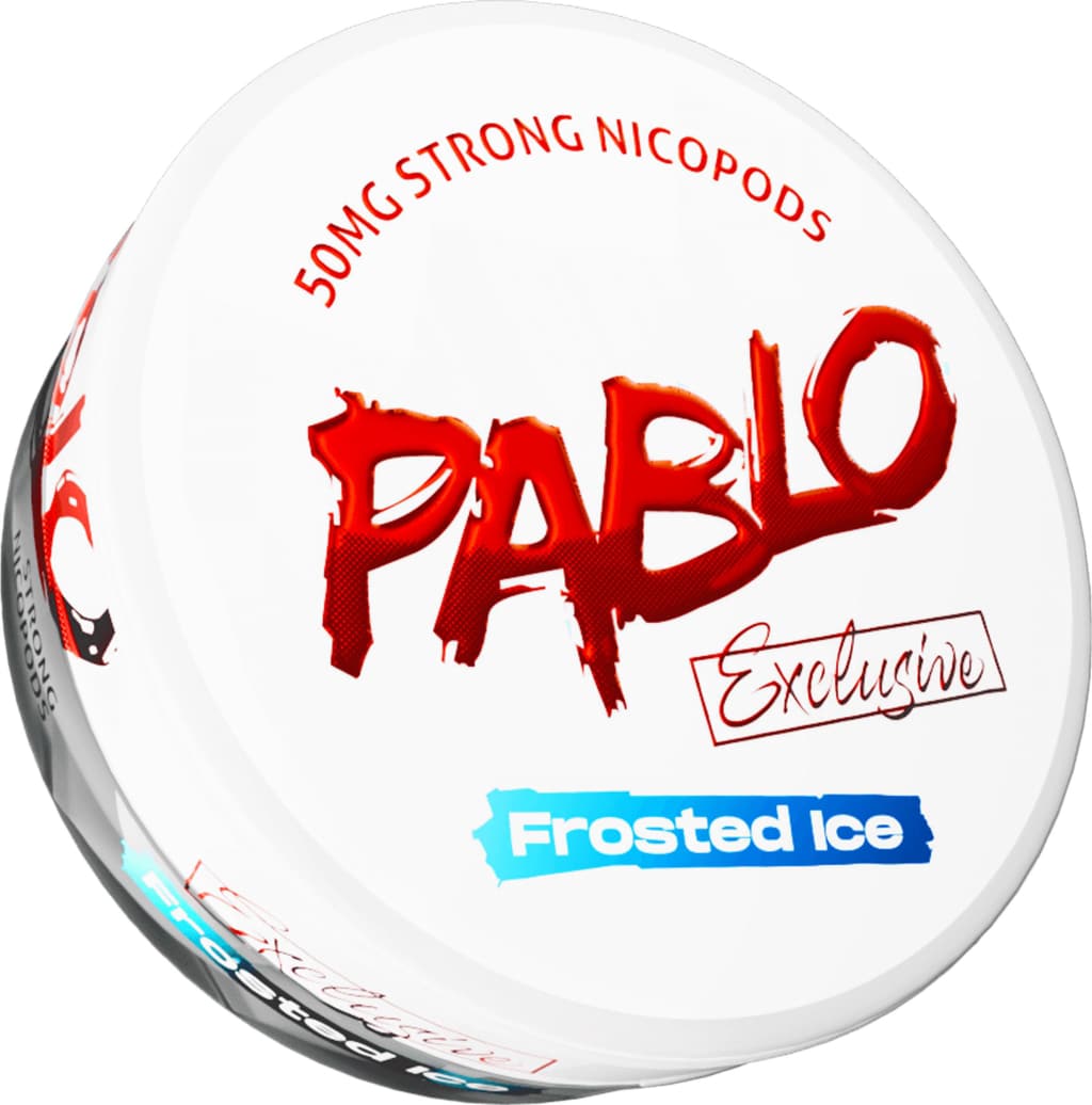 NICOPODS PABLO EXC. 50mg FROSTED ICE MENTA -10
