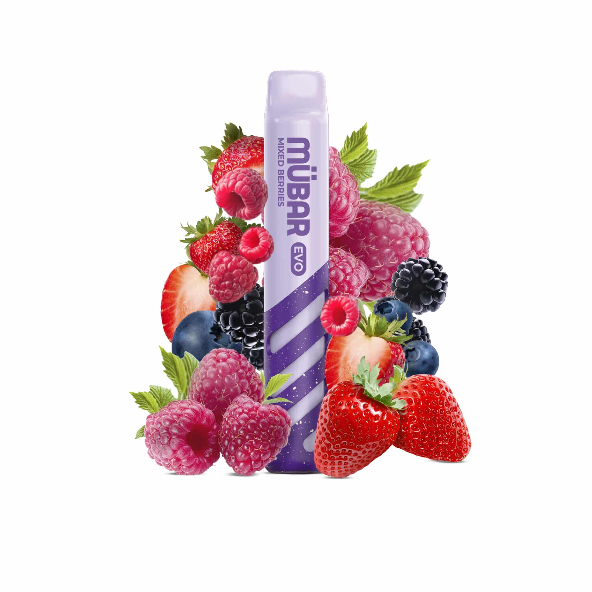 Mubar Evo 800 20mg Mixed Berries