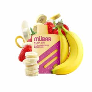 Mubar Kuba 700 20mg Strawberry Banana