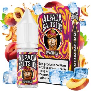 Peach Ice 10ml - Alpaca Salts