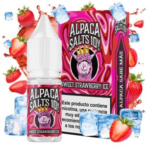 Sweet Strawberry Ice 10ml - Alpaca Salts