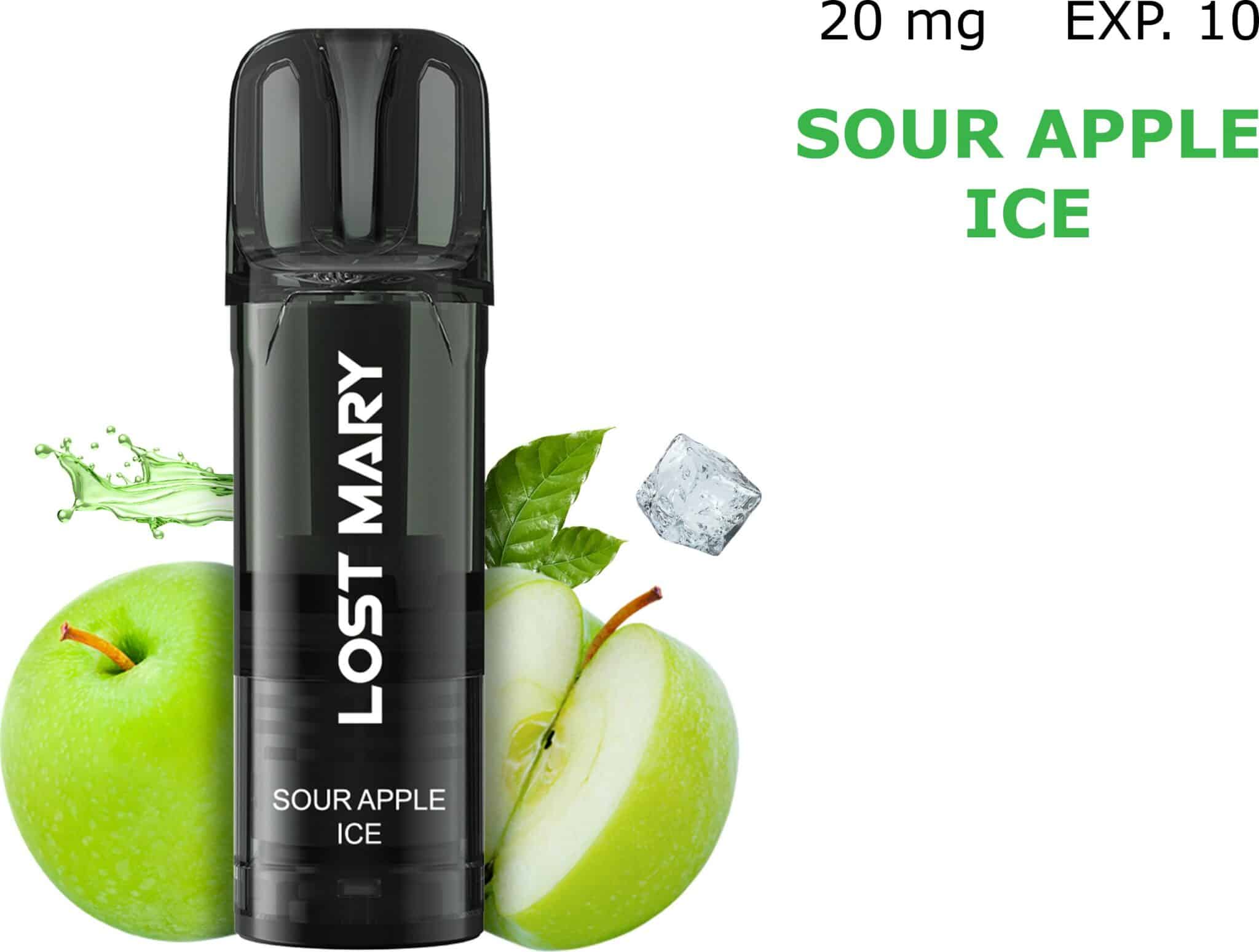 LM TAPPO PRO 1 CAP. 20mg SOUR APPLE ICE EXP.10