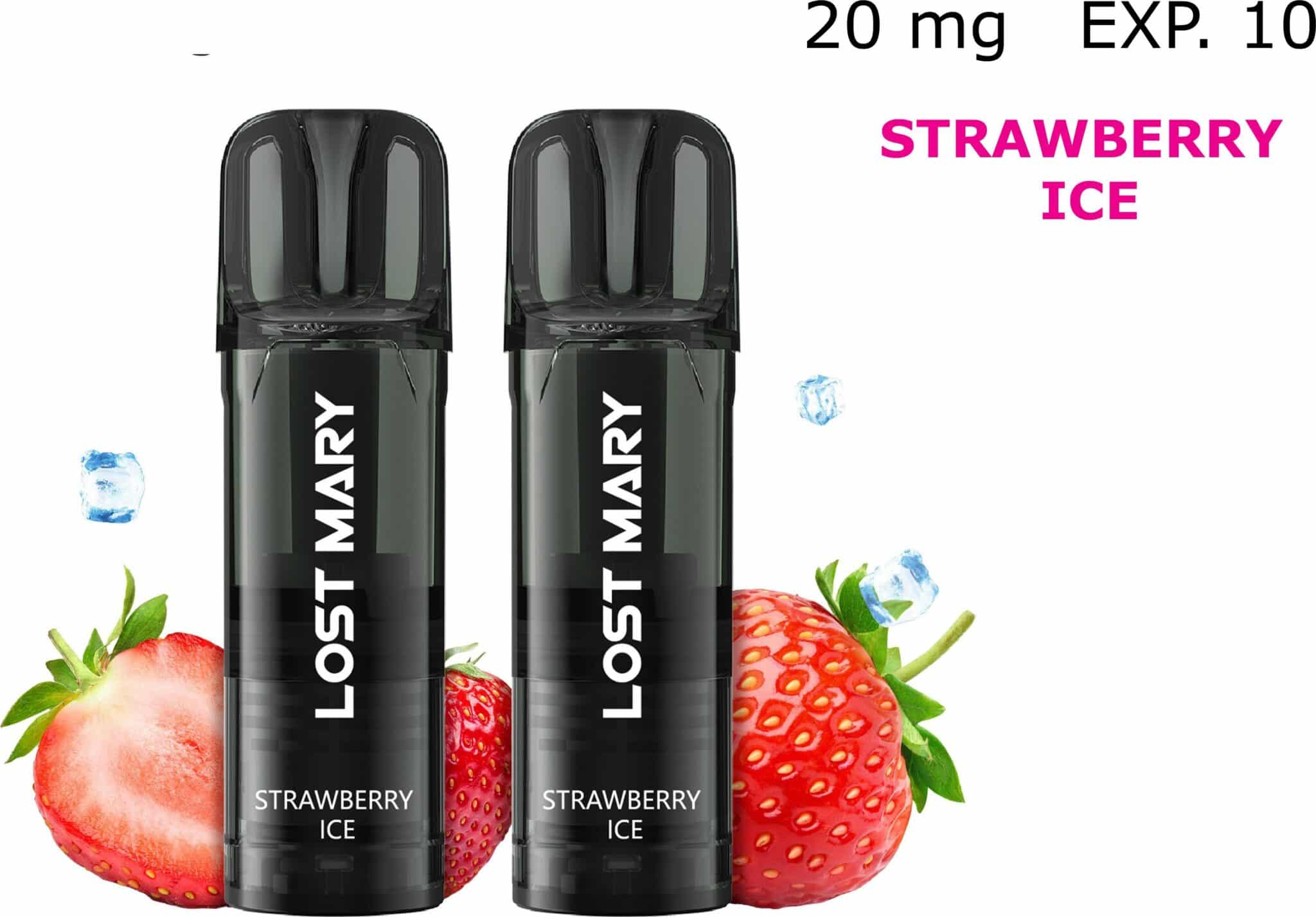 LM TAPPO 2 CAP PRO 20mg STRAWBERRY ICE EXP.10