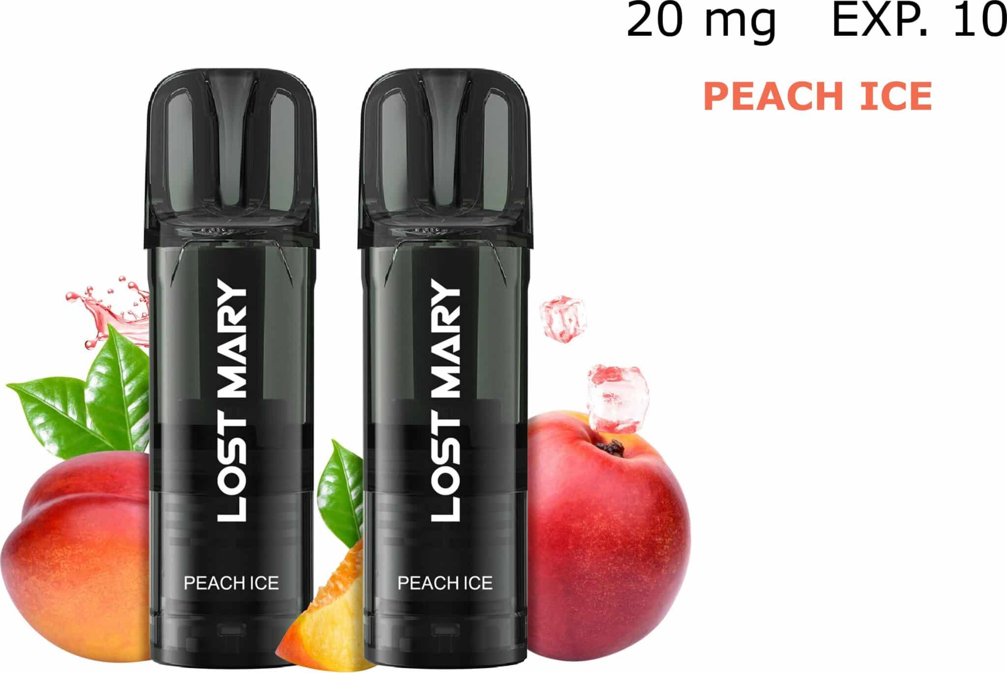 LM TAPPO 2 CAP PRO 20mg PEACH ICE EXP.10