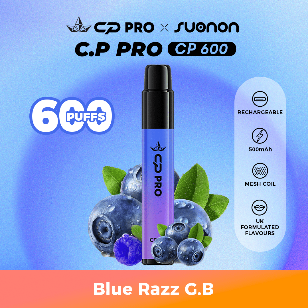 CP PRO 600 BLUE RAZZ G.B.