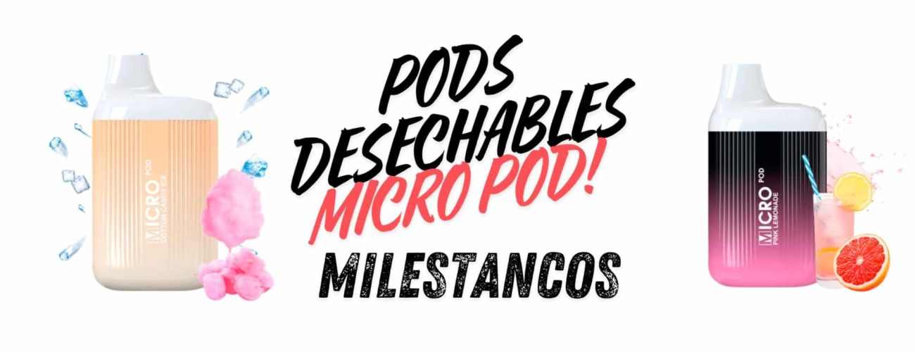 pods desechables micro pod