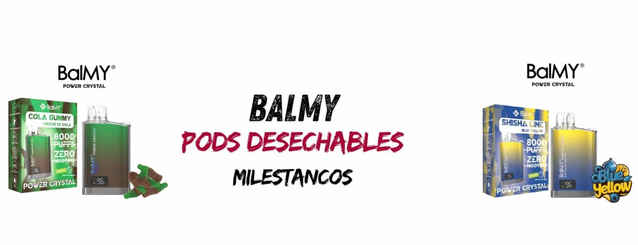 pods desechables balmy